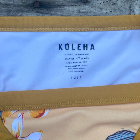 Koleha Floral Bikini Bottoms // Palma Tie - Picture 5 of 5